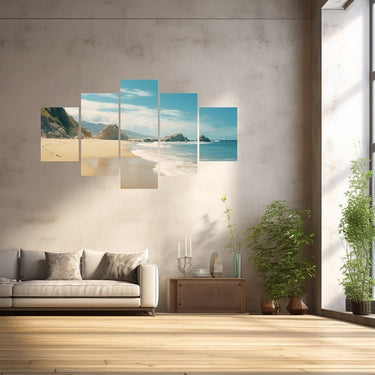 Large Beach Painting
